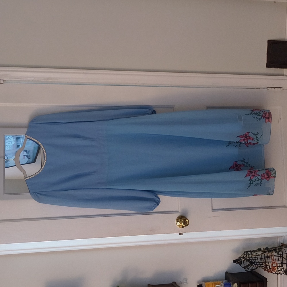 SHEIN Blue Dress